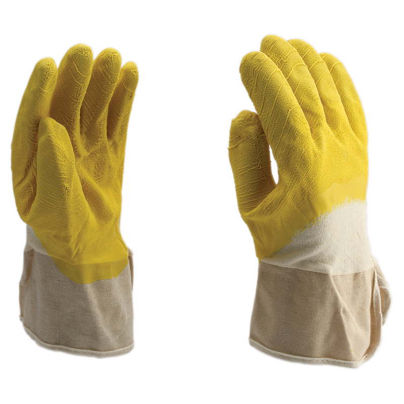 Latexmártott pamut kesztyű – 10,5