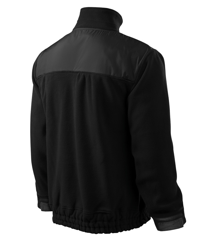 Unisex polár pulóver, fekete, 360 g/m²