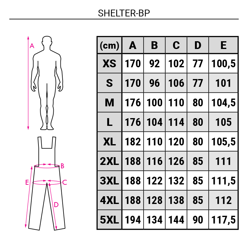 Mellesnadrág (SHELTER-BP)