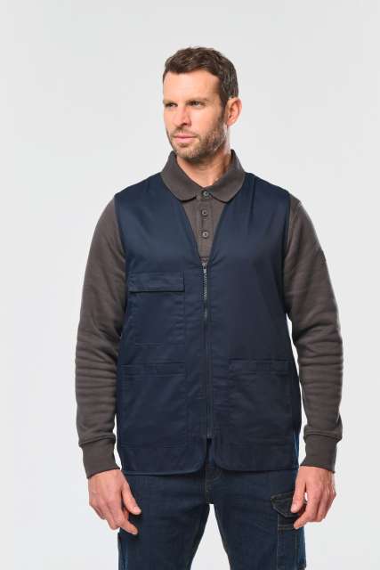 UNISZEX TÖBBZSEBES POLYCOTTON MELLÉNY