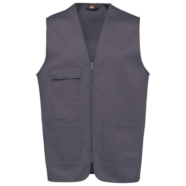 UNISZEX TÖBBZSEBES POLYCOTTON MELLÉNY