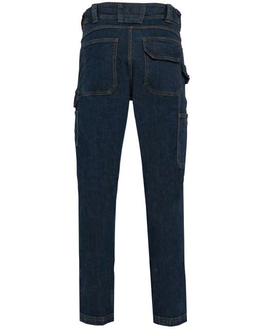 FÉRFI TÖBBZSEBES DENIM NADRÁG