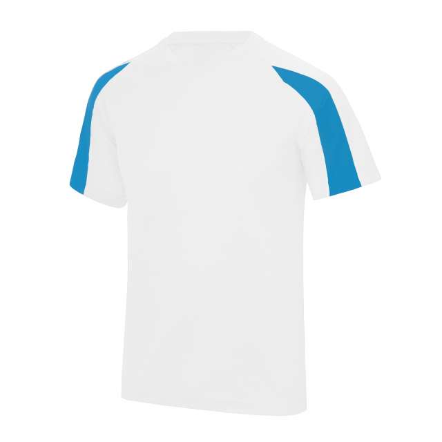 KONTRASZTOS COOL PÓLÓ – Arctic White/Sapphire Blue |