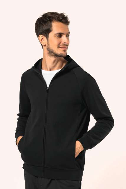FÉRFI KAPUCNIS PULÓVER – Black |