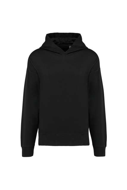 UNISZEX OVERSIZED KAPUCNIS PULÓVER – Black |