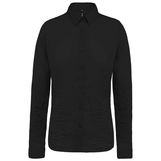 NŐI HOSSZÚ UJJÚ POPLIN ING – Black |