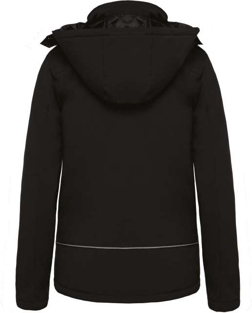 NŐI KAPUCNIS SOFTSHELL BÉLELT PARKA