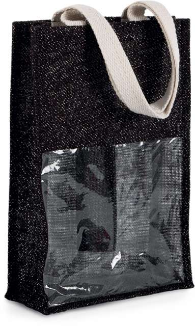 JUTA PALACKTARTÓ TÁSKA – Black/Silver | U