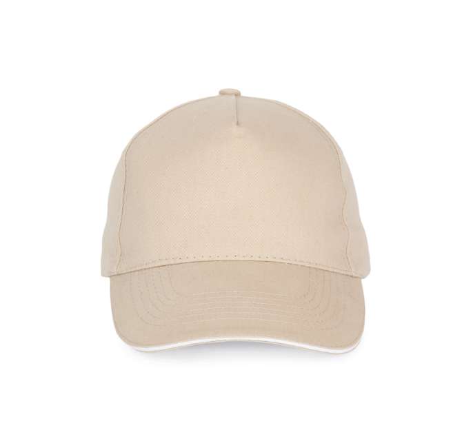 SZENDVICS-ELLENZŐS 5 PANELES SAPKA – Beige/White | U