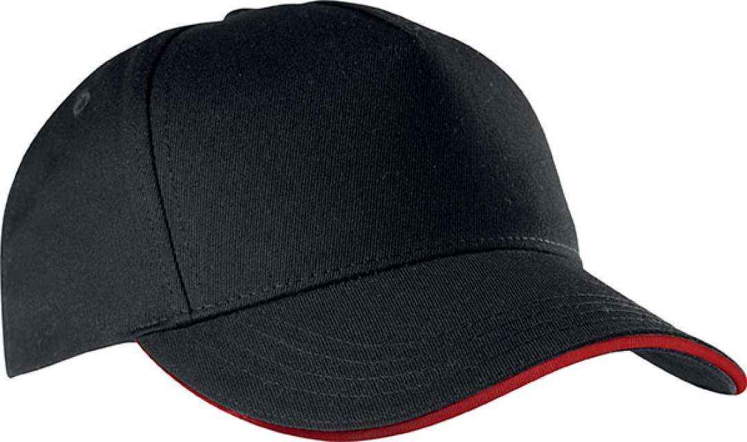 SZENDVICS-ELLENZŐS 5 PANELES SAPKA – Black/Red | U