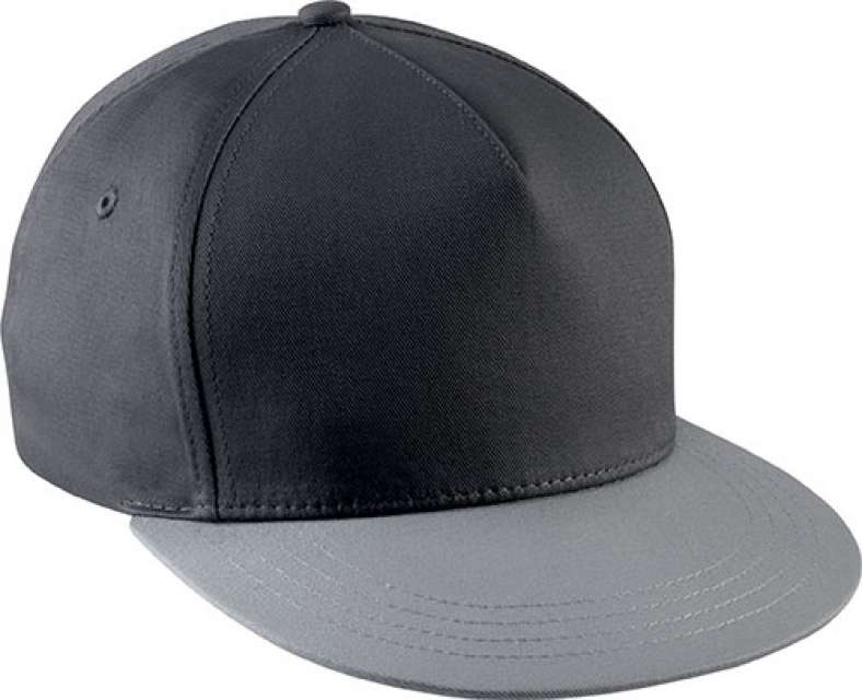 ÁLLÍTHATÓ 5 PANELES SAPKA – Dark Grey/Light Grey | U
