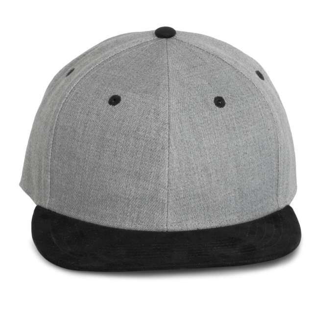 ÁLLÍTHATÓ 6 PANELES SAPKA – Light Grey Heather/Black | U
