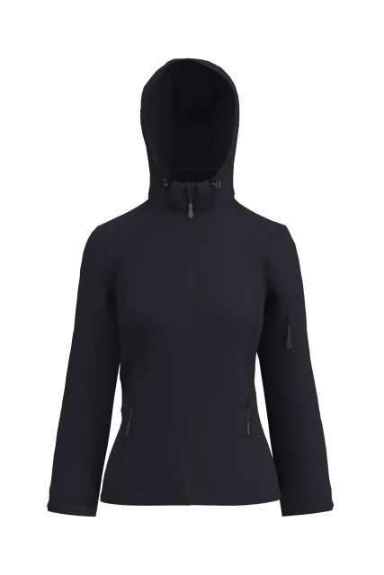 NŐI 3 RÉTEGŰ LEVEHETŐ KAPUCNIS SOFTSHELL DZSEKI