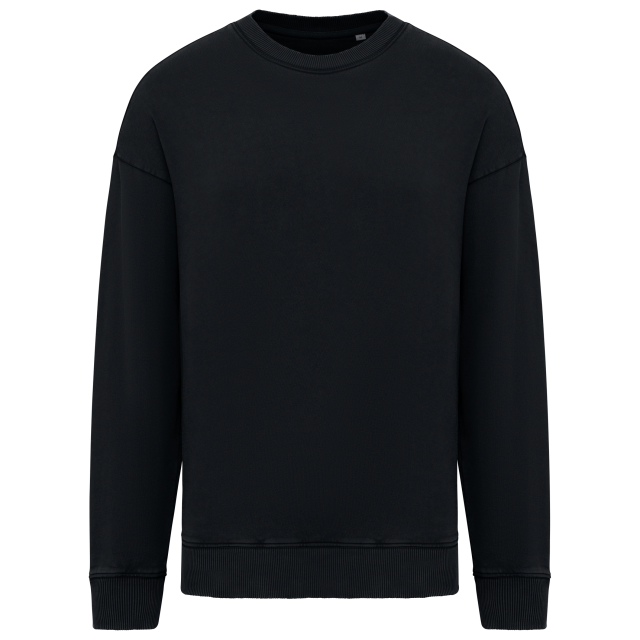 UNISZEX MOSOTT HATÁSÚ OVERSIZED KÖRNYAKAS PULÓVER