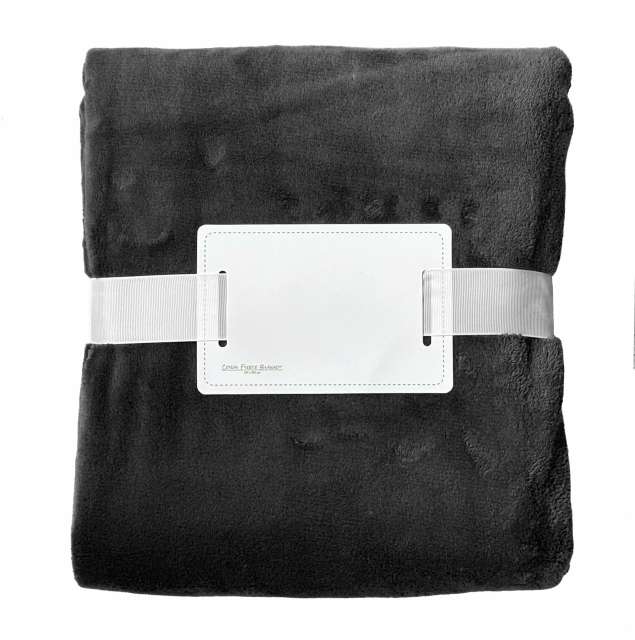 OLIMA CORAL FLEECE TAKARÓ – Charcoal Grey | U