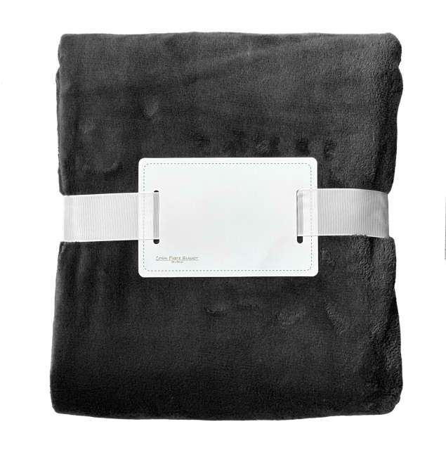 OLIMA CORAL FLEECE TAKARÓ – Charcoal Grey | U