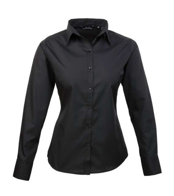 NŐI HOSSZÚ UJJÚ POPLIN ING – Black |