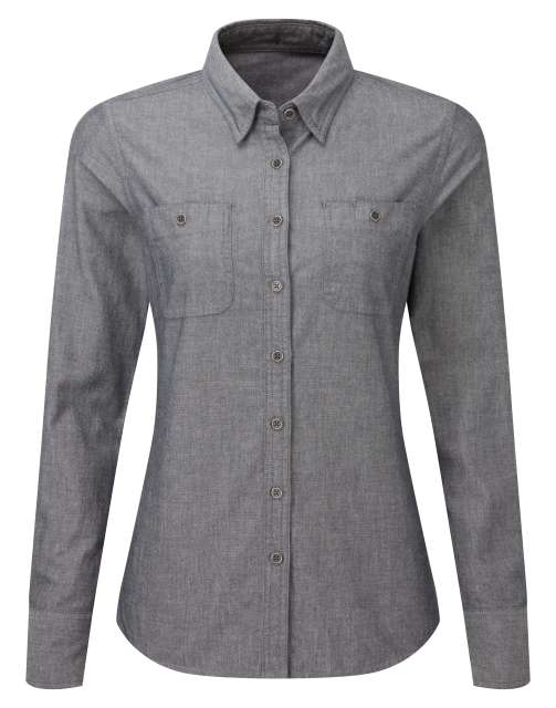 NŐI ORGANIKUS PAMUT CHAMBRAY FAIRTRADE ING