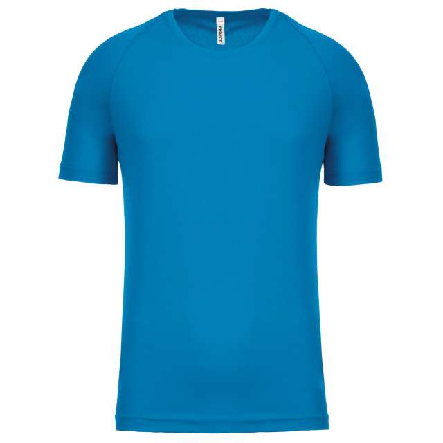GYERMEK RÖVID UJJÚ SPORT PÓLÓ – Aqua Blue |