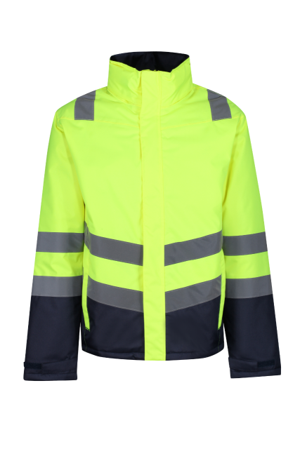 HI-VIS PRO KÉTTÓNUSÚ HŐSZIGETELT PARKA