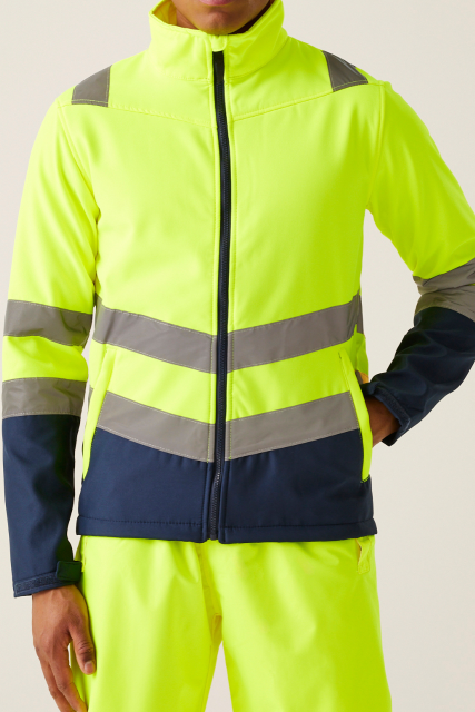 PRO HI-VIS SOFTSHELL DZSEKI