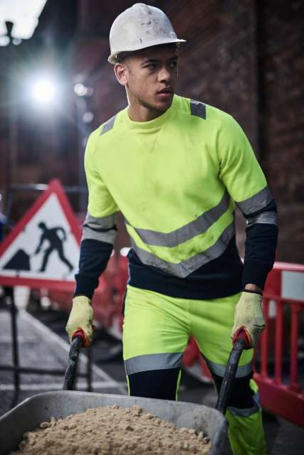 PRO HI-VIS HOSSZÚ UJJÚ PULÓVER