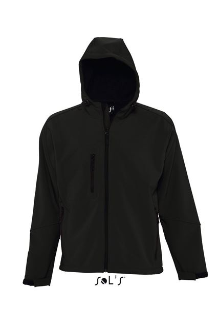 SOL'S REPLAY - FÉRFI KAPUCNIS SOFTSHELL